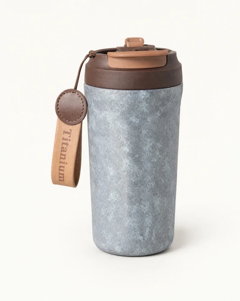 Titanium Coffee Tumbler · LH-15-50