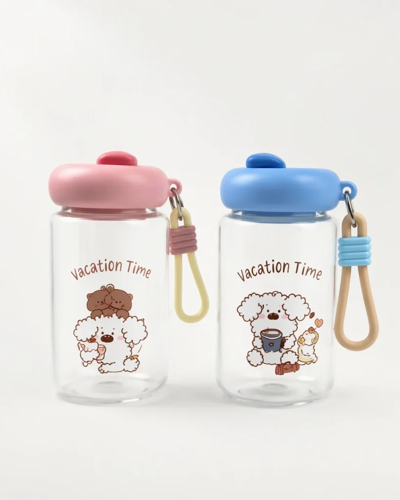 Glass Sports Bottle · LH-22-10