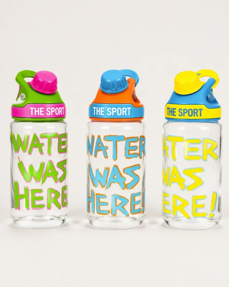 Glass Sports Bottle · LH-23-96
