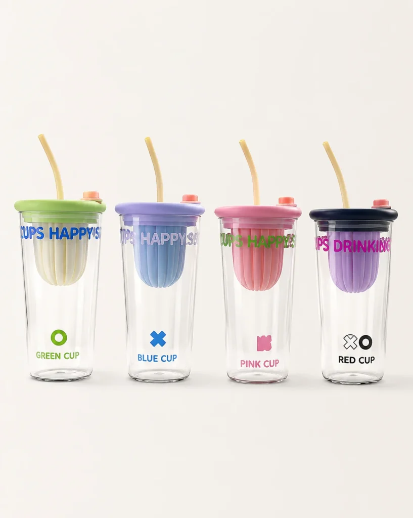 Glass Sports Bottle · LH-23-155