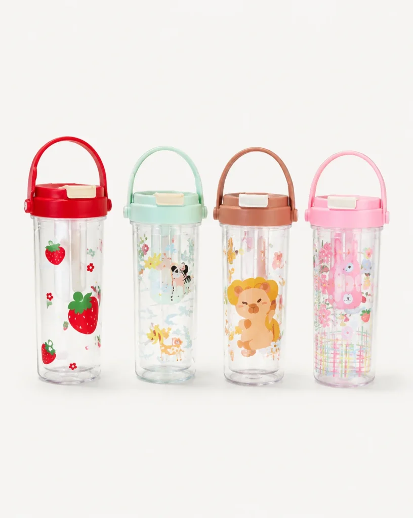 Plastic Coffee Tumbler · LH-24-69