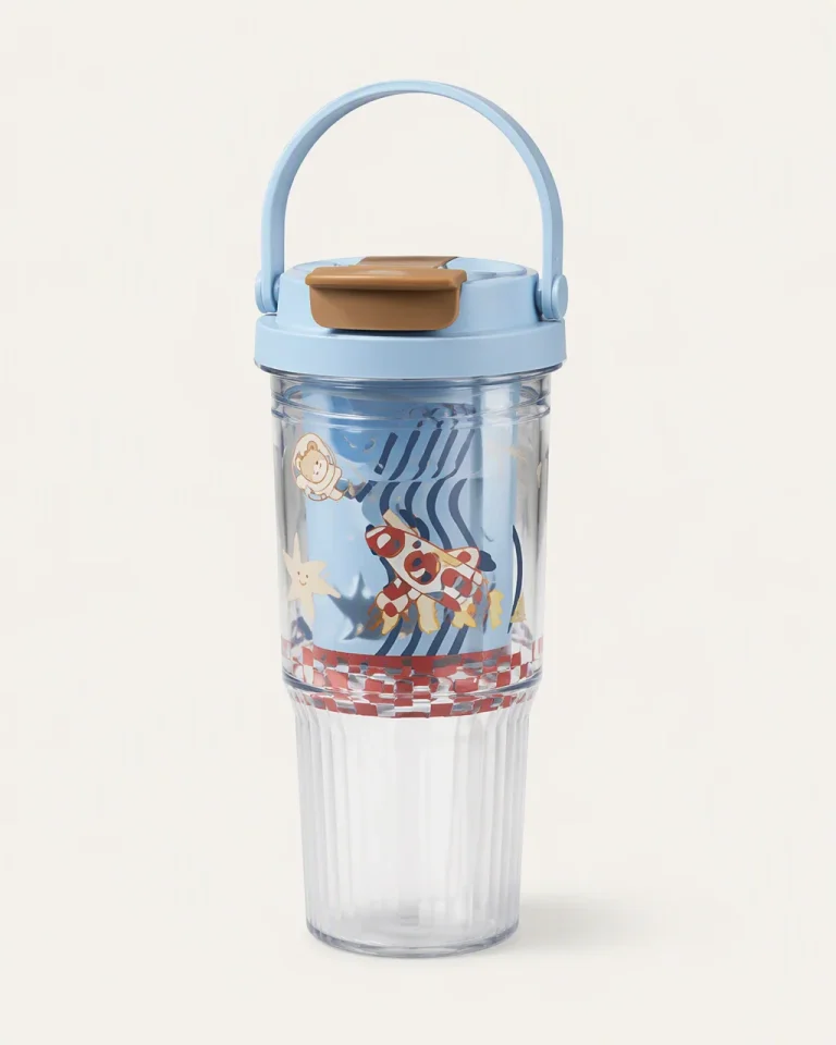 Plastic Coffee Tumbler · LH-24-84