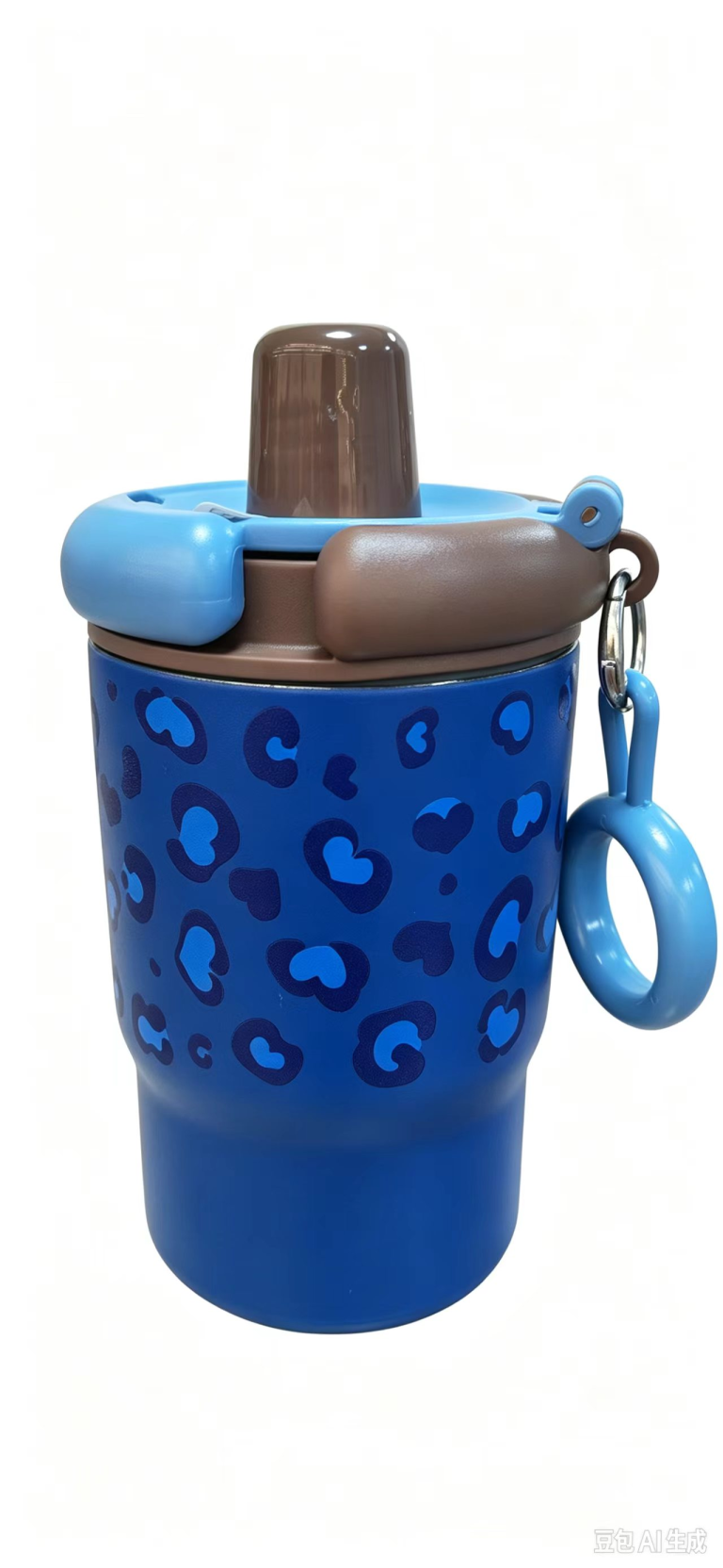Peacock-Blue Straw Tumbler · LH-64-10